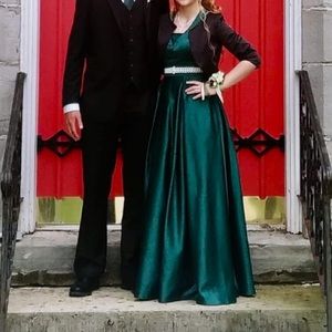 Emerald Green Prom Dress